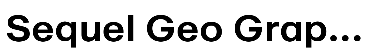 Sequel Geo Graphic Semi
